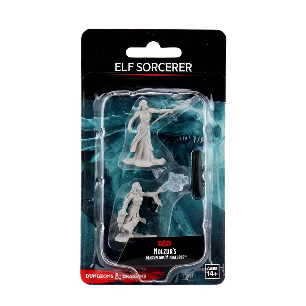 D&D Nolzur’s Marvelous Miniatures: Female Elf Sorcerer