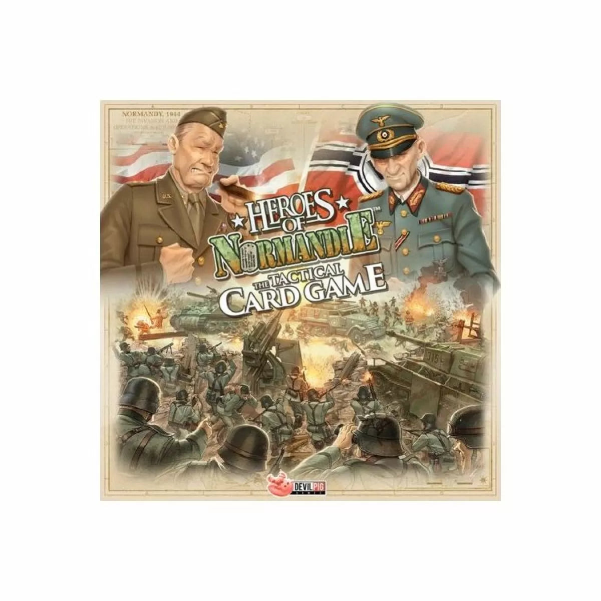 Heroes Of Normandie The Tactical Card Game