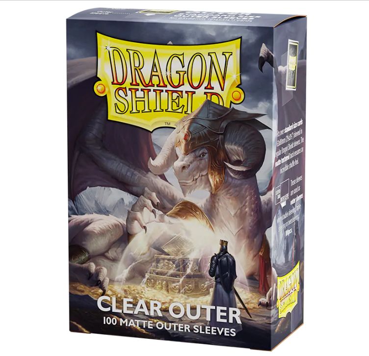Dragon Shield - Outer Sleeves - Matte Clear