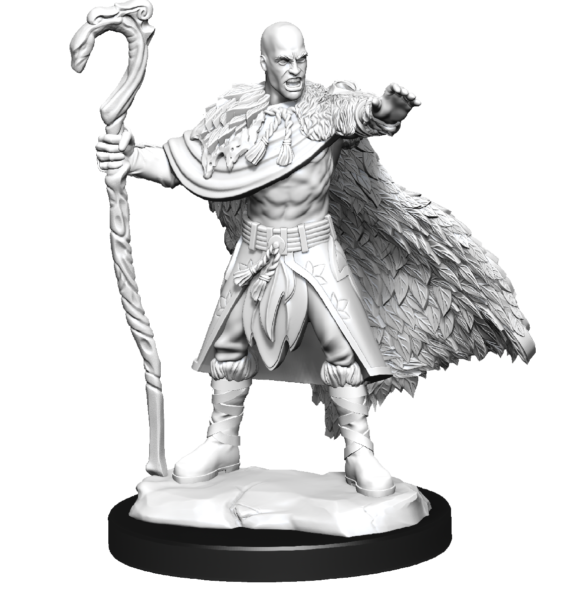 D&D Nolzurs Marvelous Unpainted Miniatures Human Druid Male