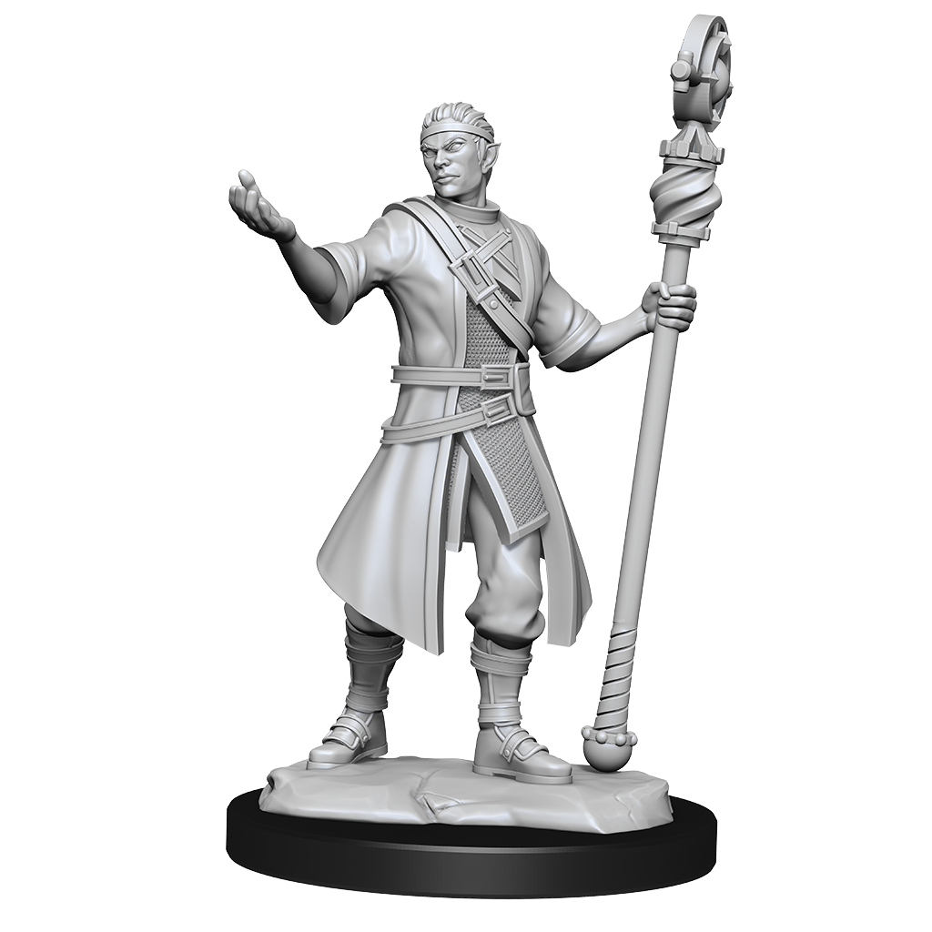 D&D Nolzurs Marvelous Unpainted Miniatures Half-Elf Wizard Male