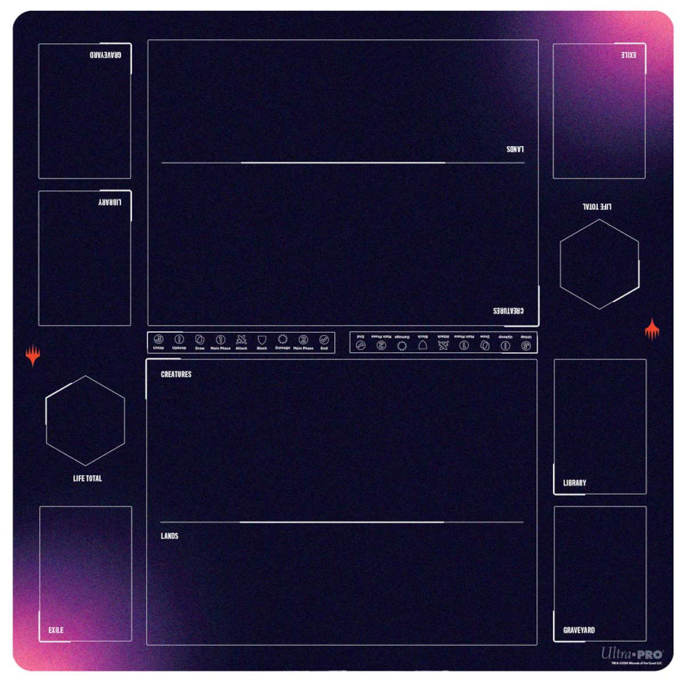 Ultra Pro: Foundations 2-Player Learn to Playmat Playmat