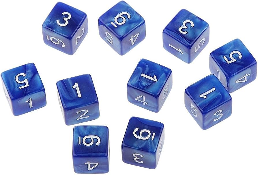 10 Piece Dice set