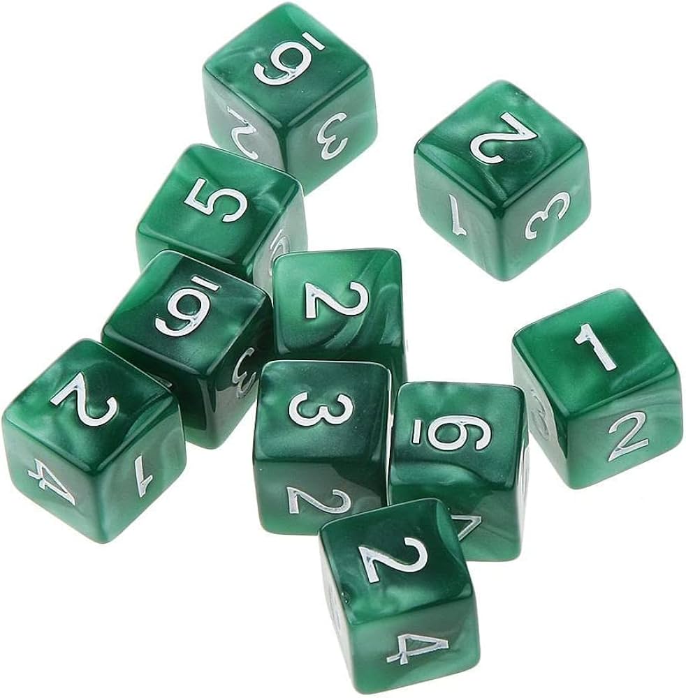 10 Piece Dice set