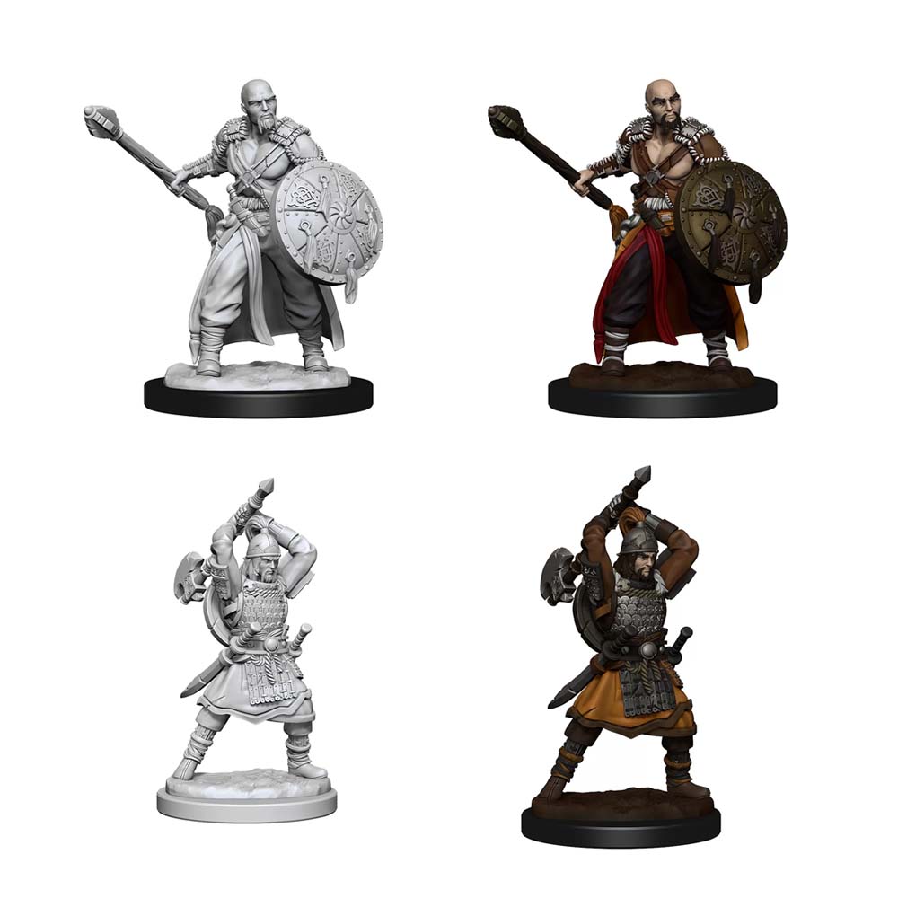 D&D Nolzur’s Marvelous Miniatures: Human Barbarian Male