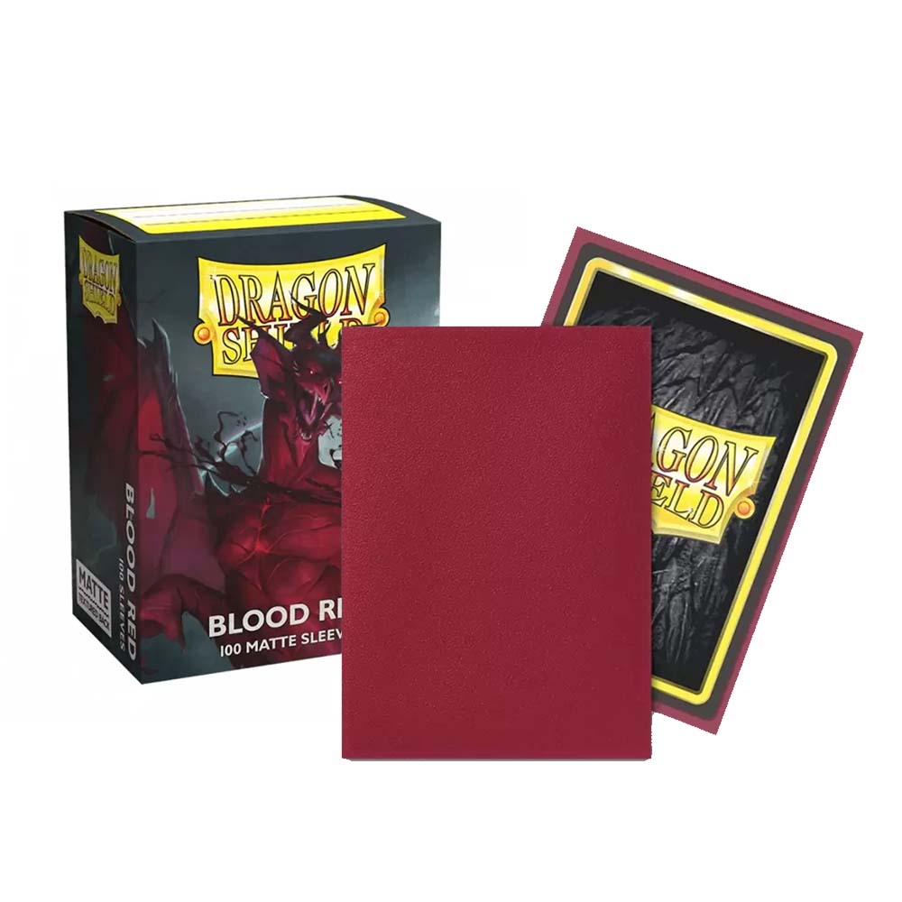 Dragon Shield Matte Sleeves - Blood Red