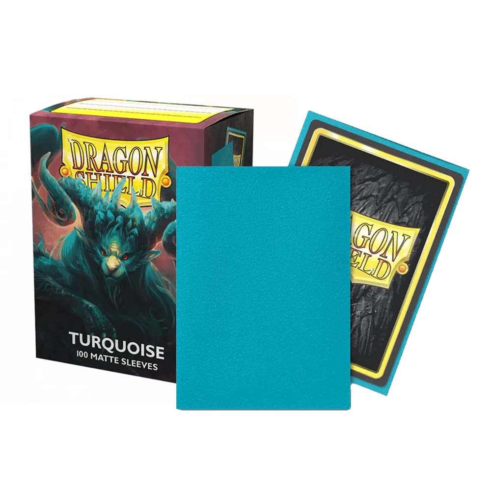 Dragon Shield Matte Sleeves - Turquoise