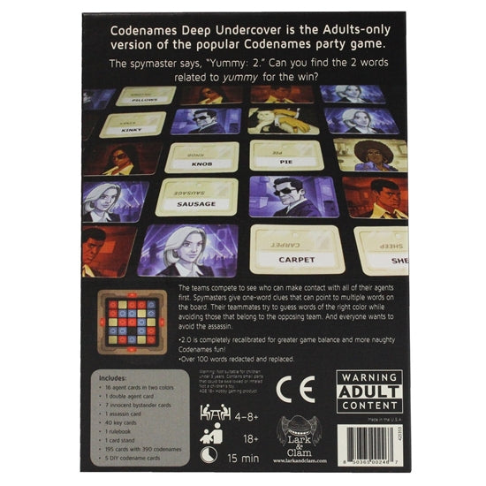 Codenames: Deep Undercover