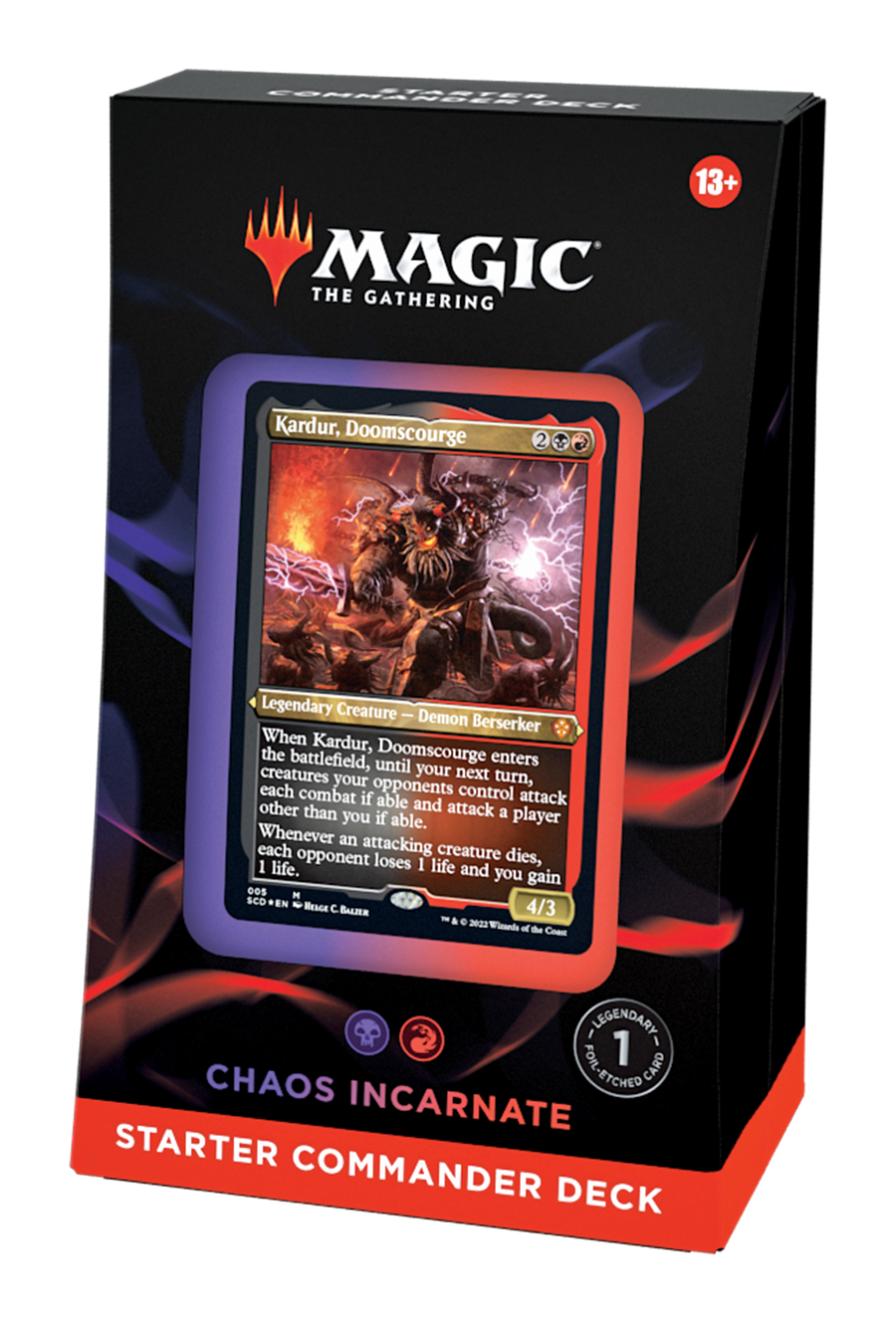Magic: The Gathering - Starter Commander 2022 Decks