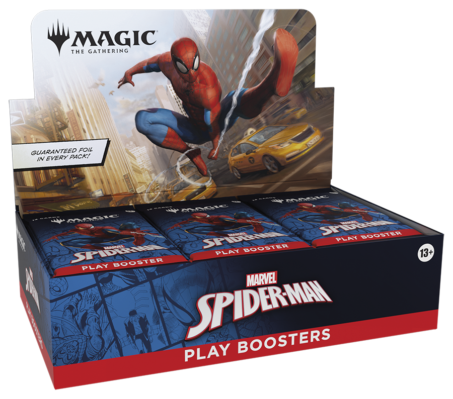 Magic Spiderman - Play Booster Display