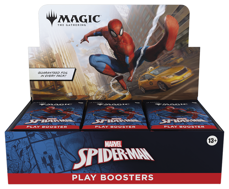 Magic Spiderman - Play Booster Display