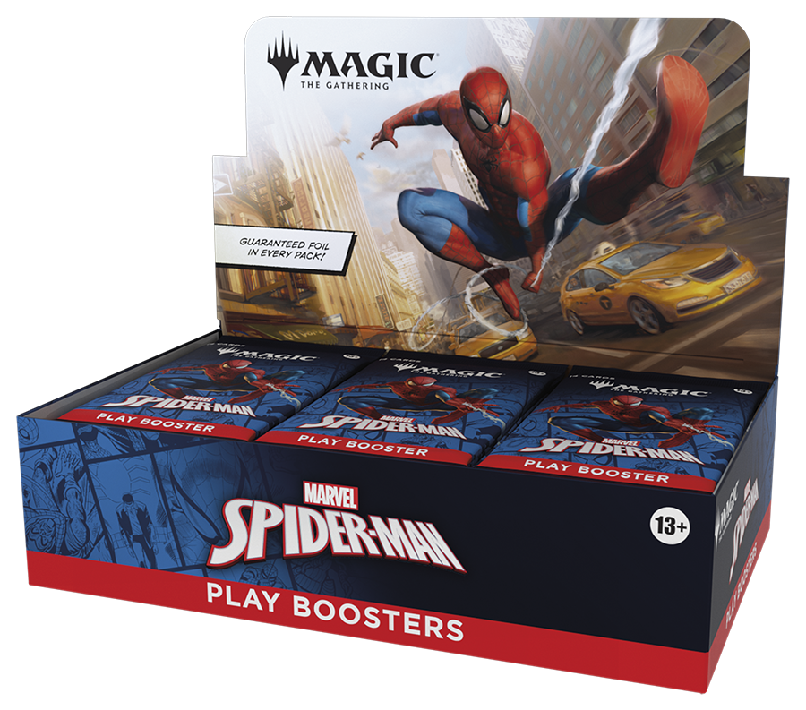 Magic Spiderman - Play Booster Display