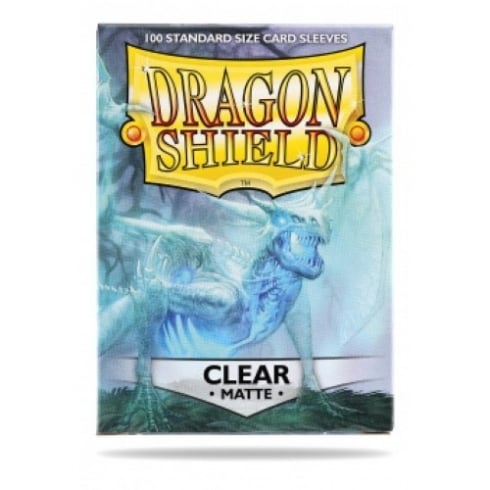 Dragon Shield Matte Sleeves - Clear