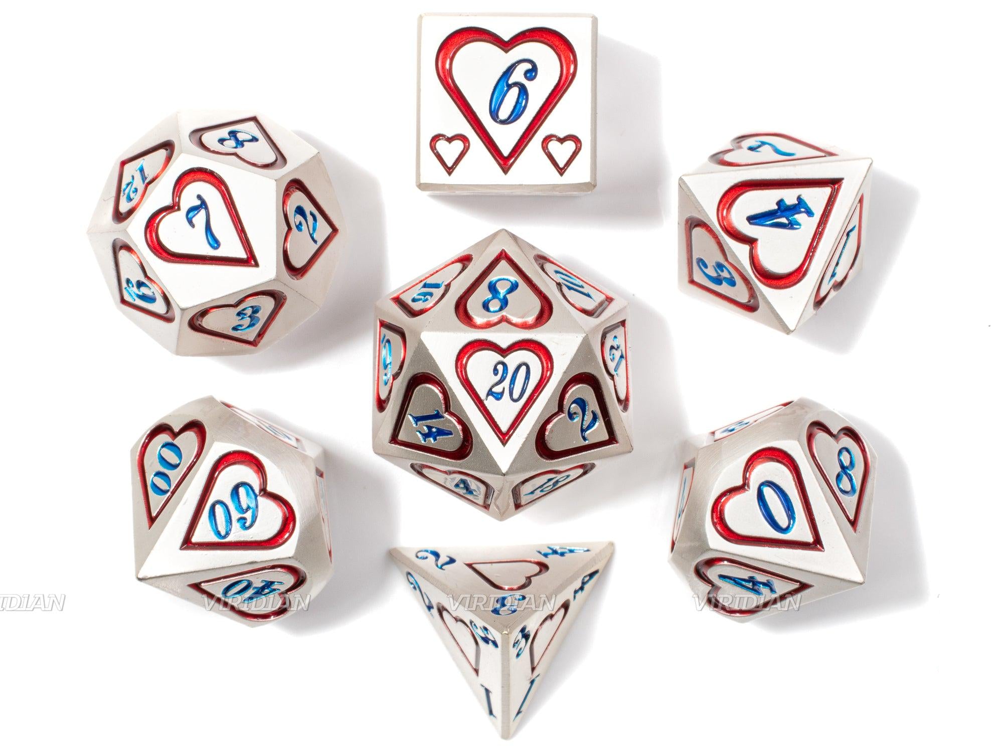Sweetheart Metal Dice