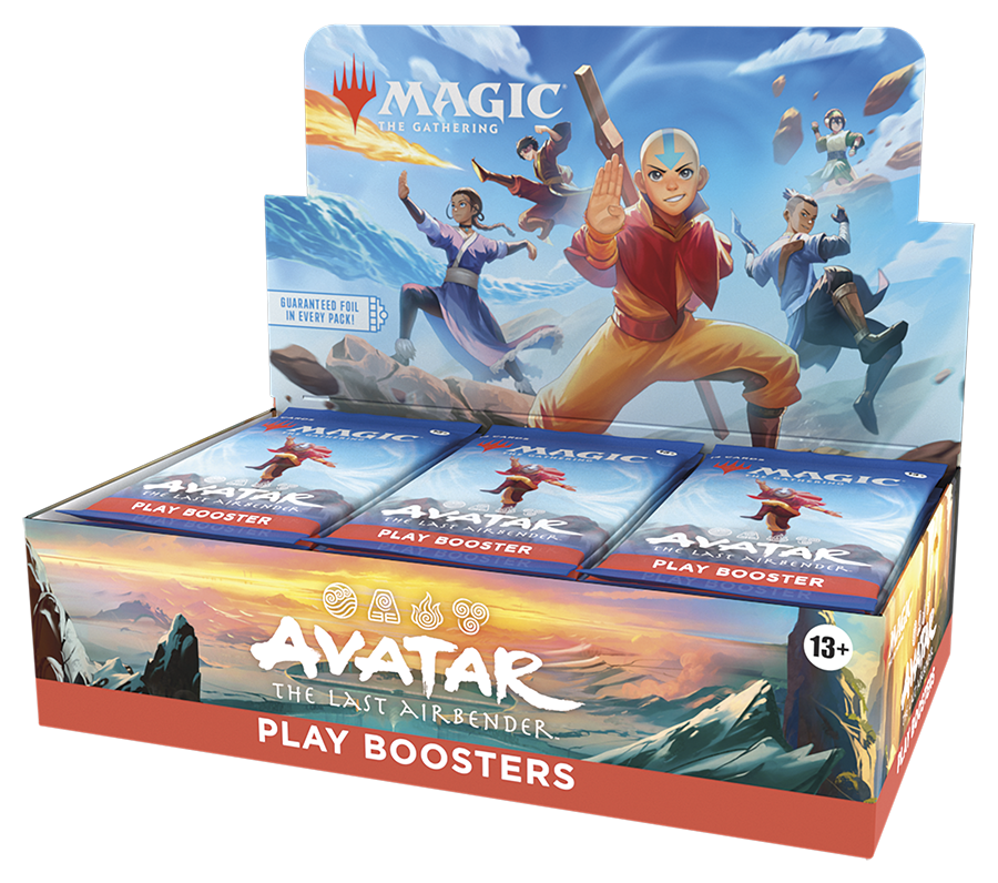 Magic Avatar: The Last Airbender - Play Booster Display
