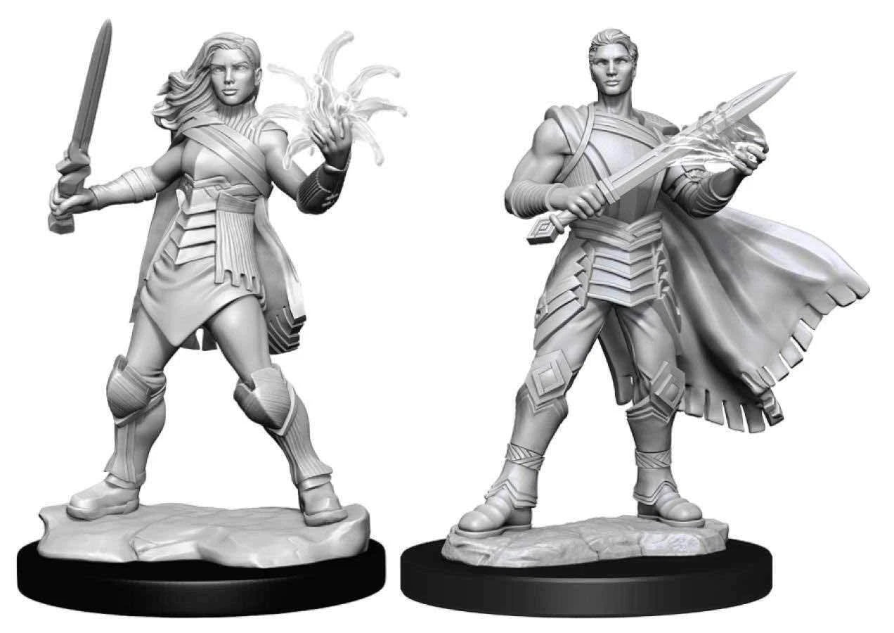 Magic: The Gathering Unpainted Miniatures: Rowan & Will Kenrith