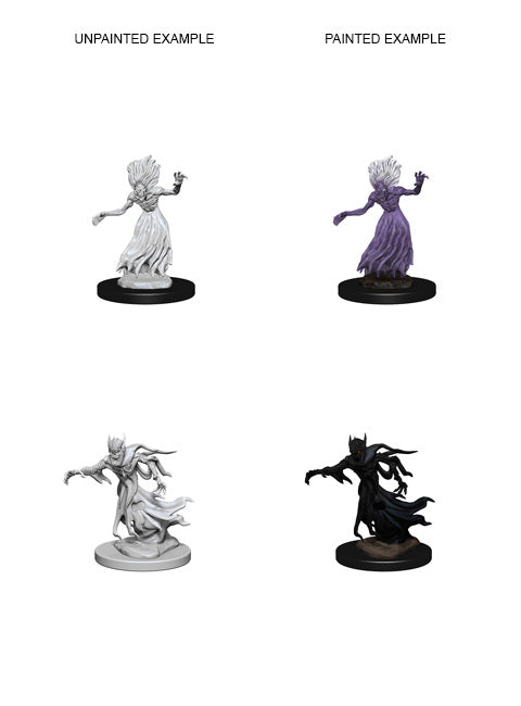 D&D Nolzurs Marvelous Unpainted Miniatures - Wraith and Specter