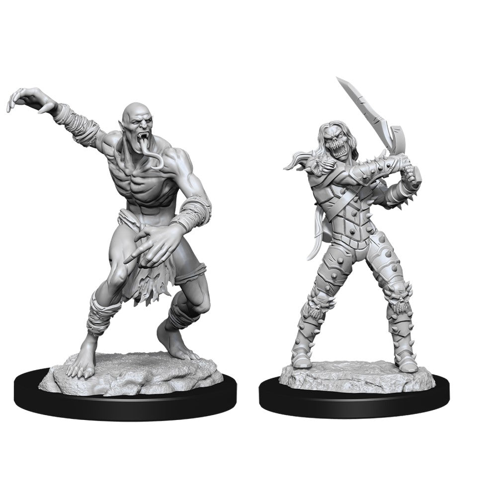 D&D Nolzurs Marvelous Unpainted Miniatures - Wight and Ghast